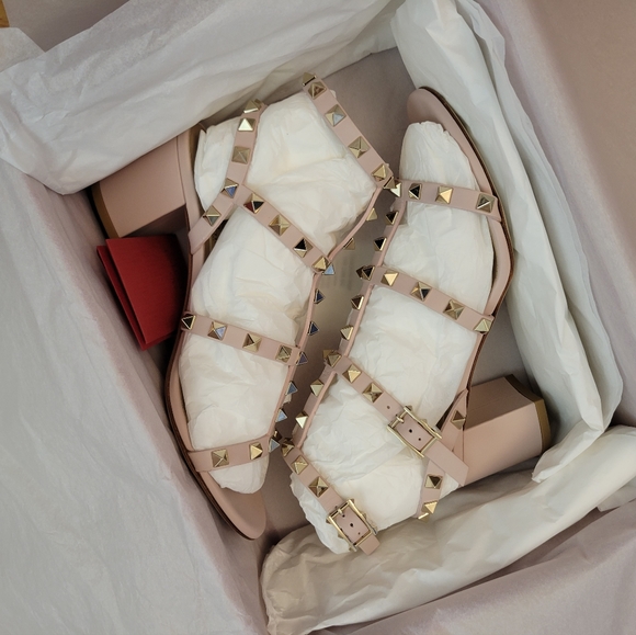 VALENTINO Rockstud Ankle Strap Sandal 60 MM - Picture 4 of 16